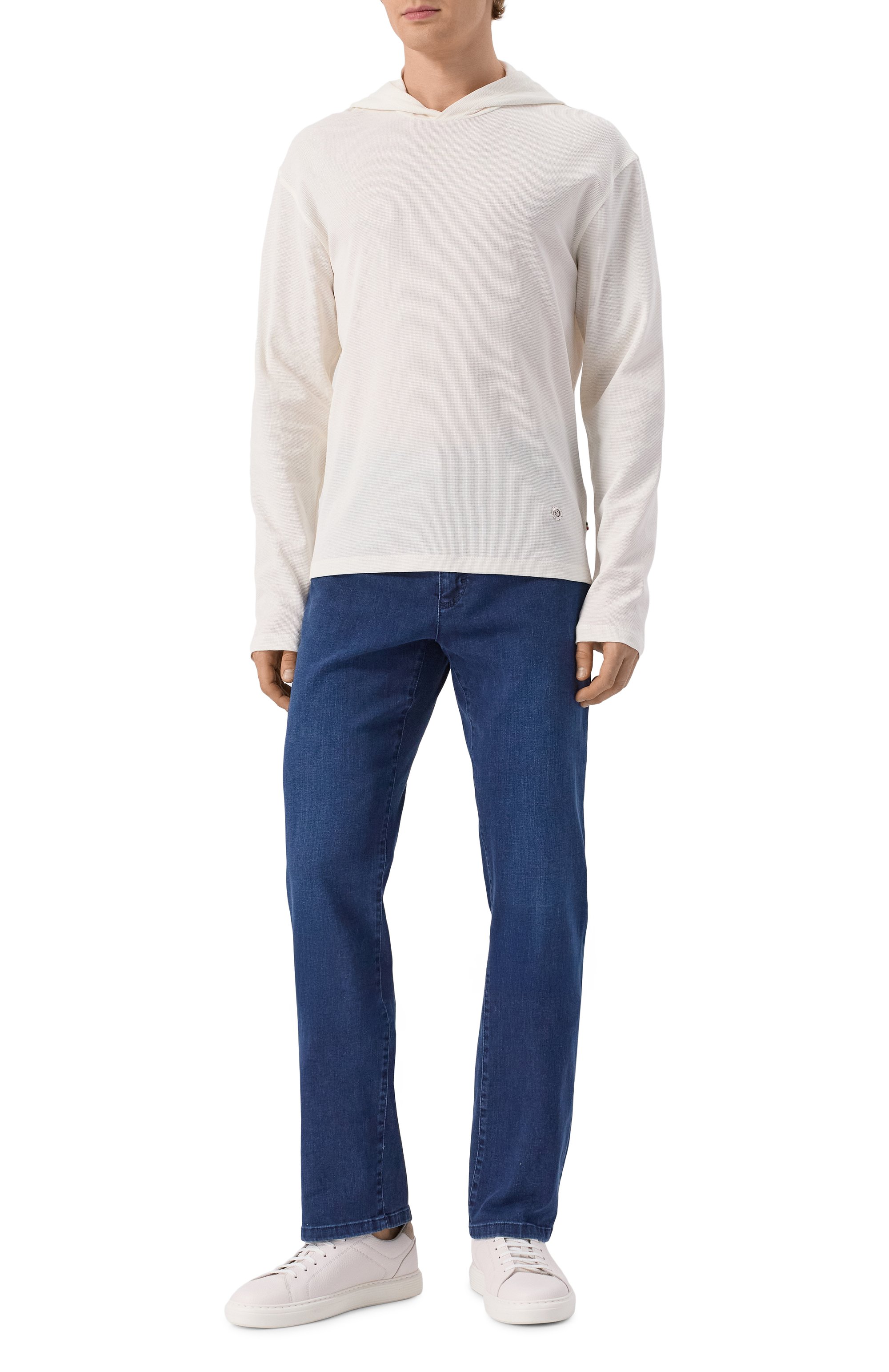 Лонгслив из хлопка и шелка STEFANO RICCI, арт. MNH5104221/CTK01S, фото 2