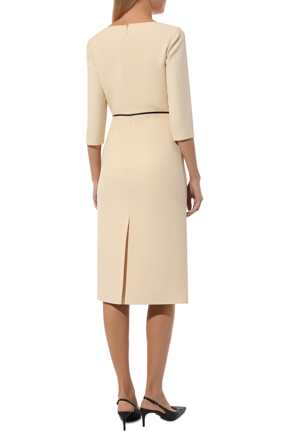 Плать е из шелка и шерсти GUCCI, арт. 622975 ZAD88, фото 4