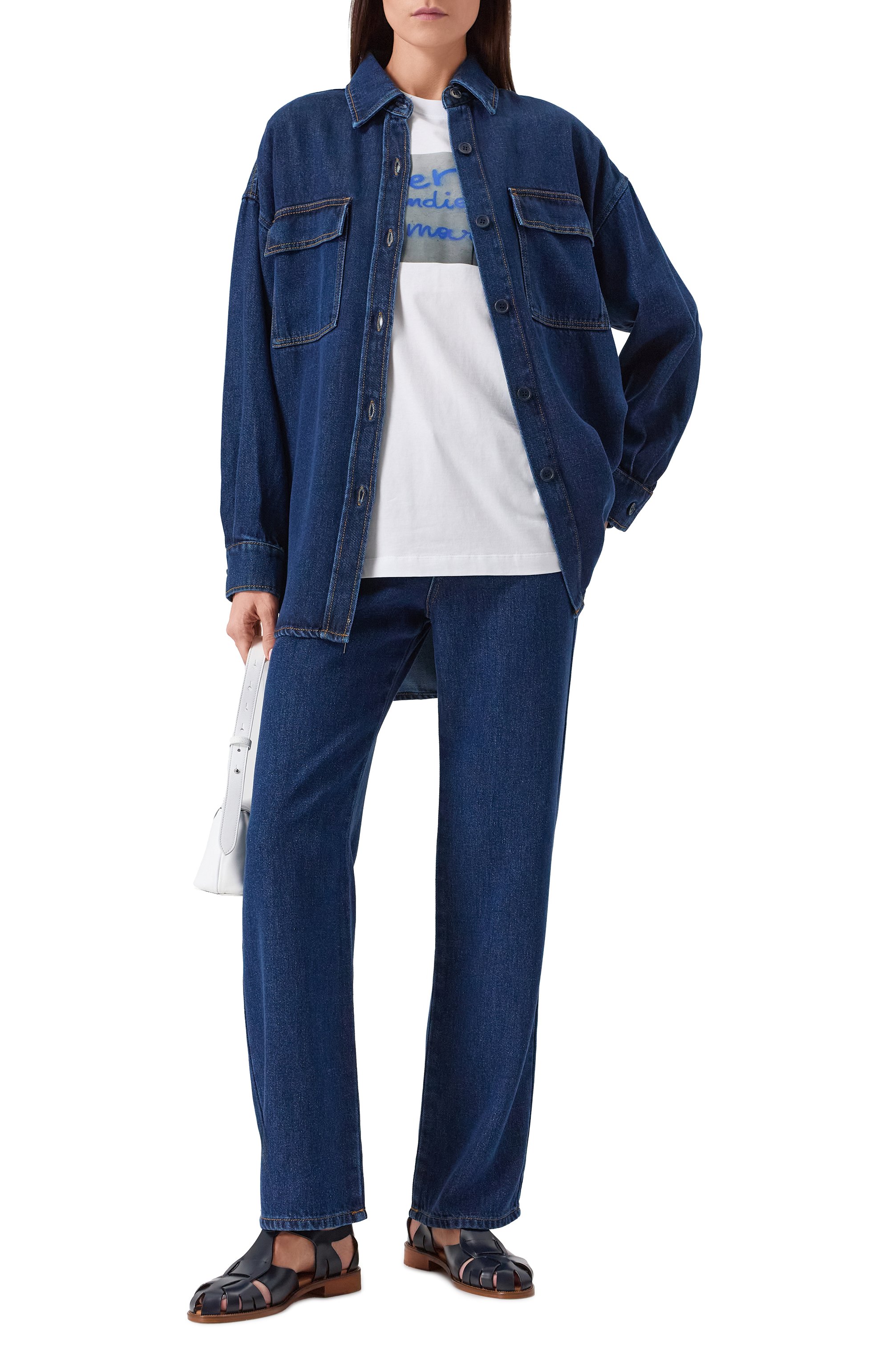 Хлопковая футболка MSGM, арт. 3841MDM149/257002, фото 2