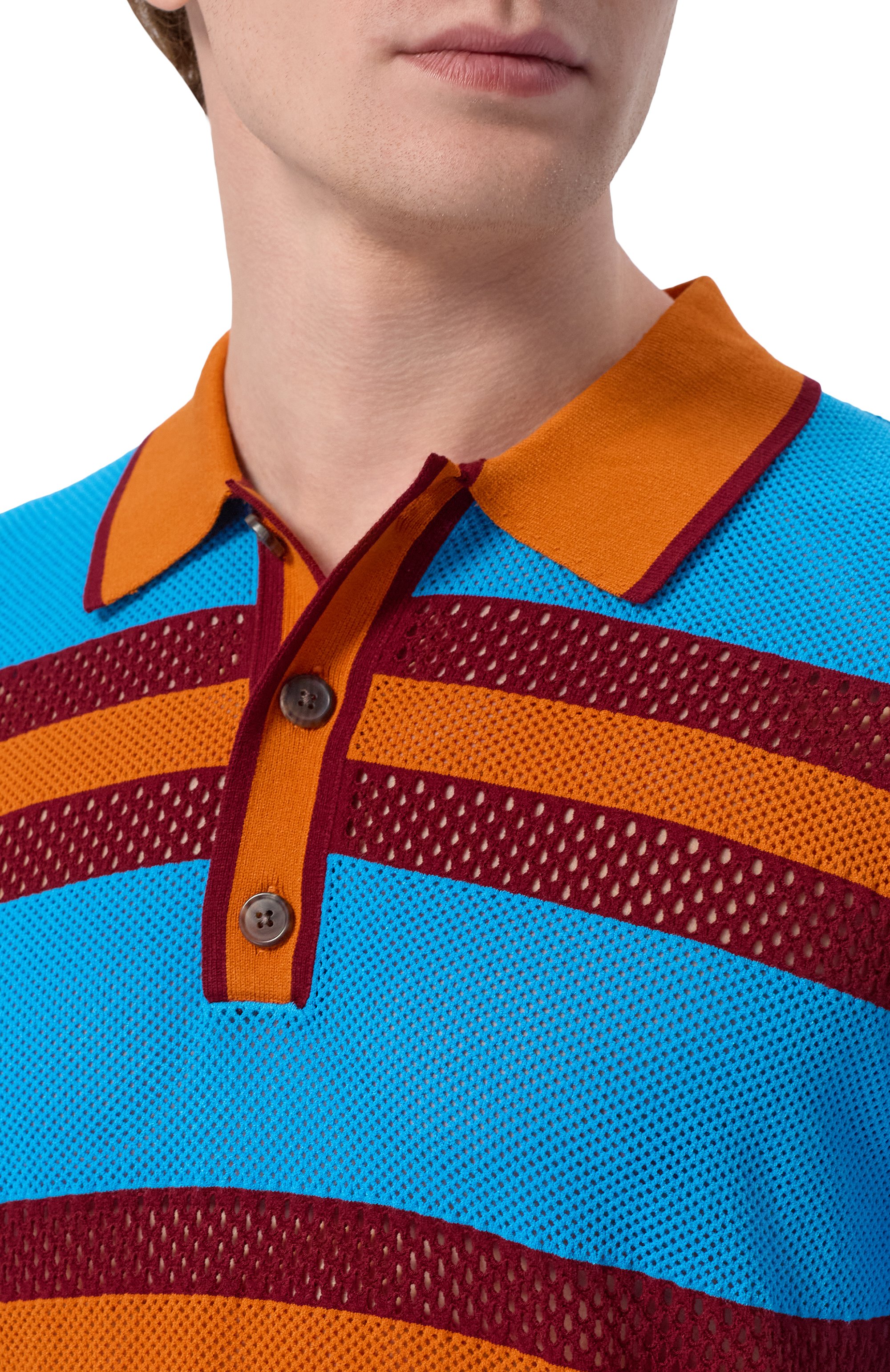 Поло из вискозы DRIES VAN NOTEN, арт. 021218/3701, фото 5