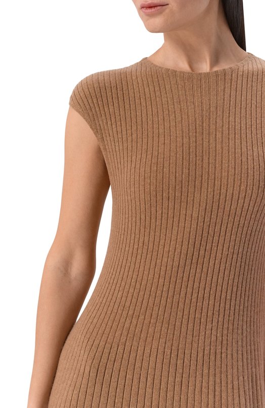 Кашемировое платье Loro Piana FA05744 Бежевый  FA05744 Фото 4