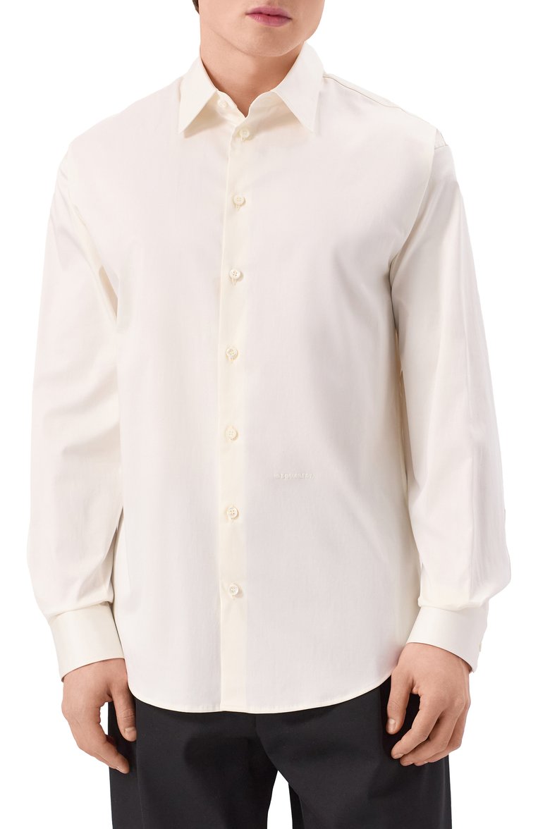 Хлопковая рубашка DSQUARED2, арт. S74DM0894/D35200, фото 1