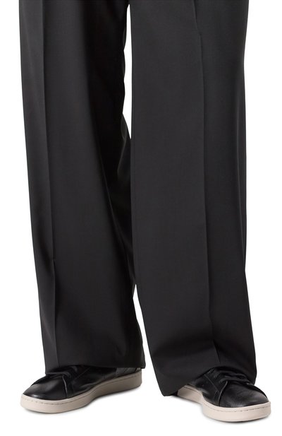 Кожаные кеды stan smith Y-3 черного цвета по цене 32900 руб., арт. JQ4977, фото 3 Кожаные кеды stan smith Y-3, арт. JQ4977, фото 3