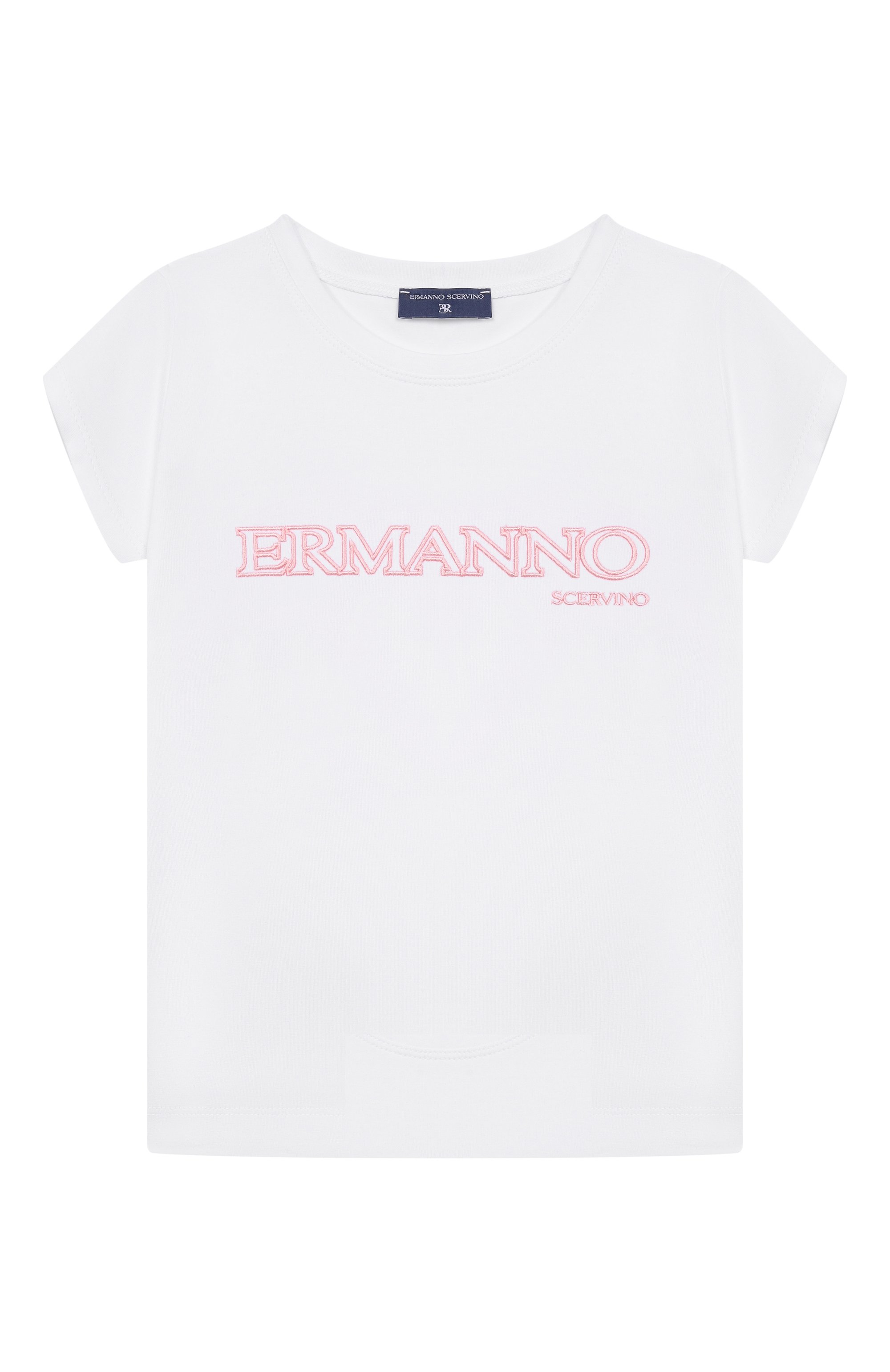 Хлопковая футболка ERMANNO SCERVINO, арт. Z1G608, фото 1