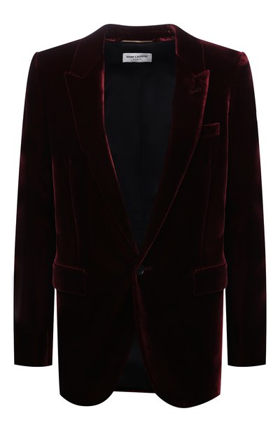Женский бархатный жакет SAINT LAURENT, арт. 517740/Y525R