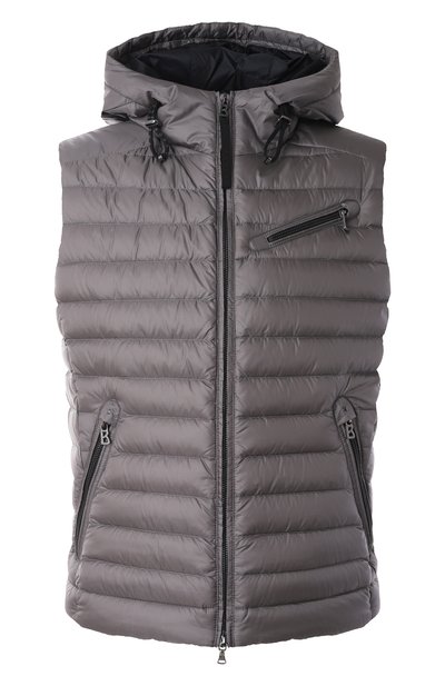 Пуховый жилет BOGNER серого цвета по цене 66100 руб., арт. 38039398, фото 1 Пуховый жилет BOGNER, арт. 38039398, фото 1