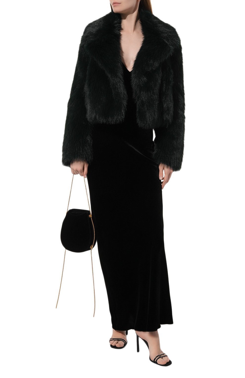 Платье из вискозы и шелка VIKA GAZINSKAYA, арт. FW23-24-13222, фото 2