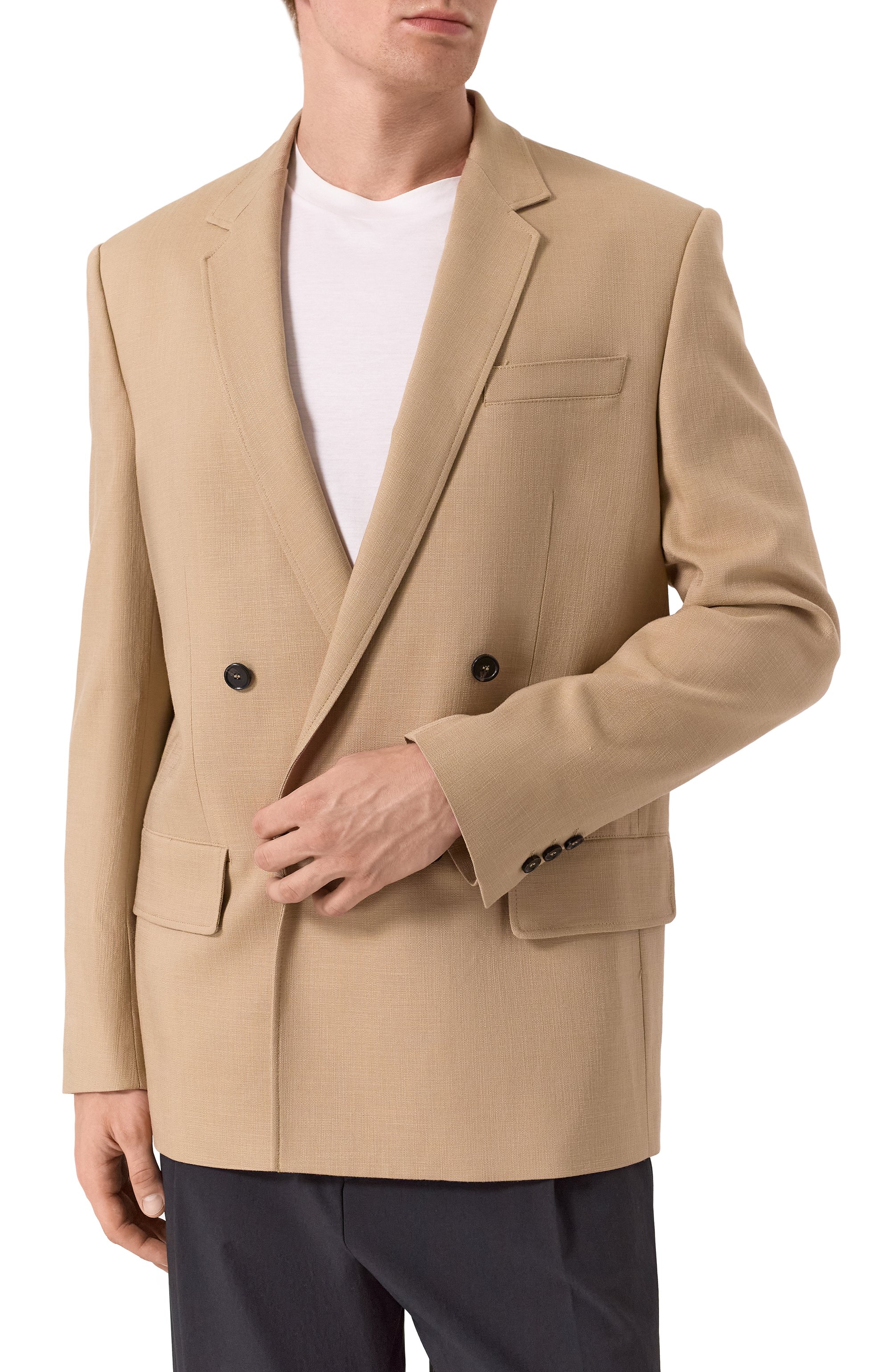 Пиджак из вискозы MSGM, арт. 3840MG06/257106, фото 4