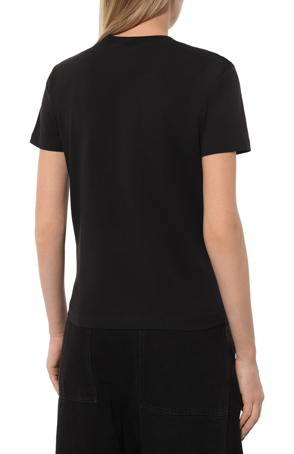 Хлопковая футболка VERSACE JEANS COUTURE, арт. 76HAHG00/CJ00G, фото 4