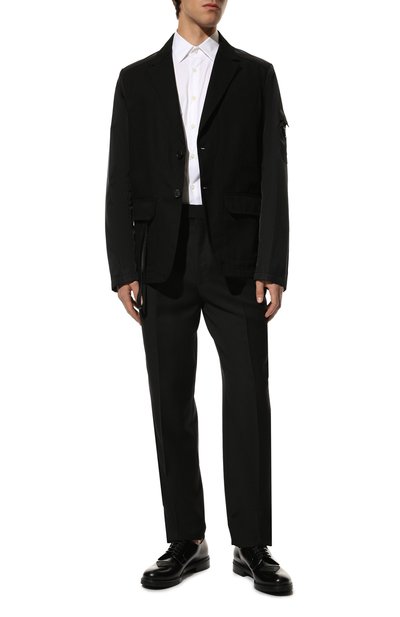 Кожаные дерби PRADA, арт. 2EG395-B4L-F0002-G000, фото 2