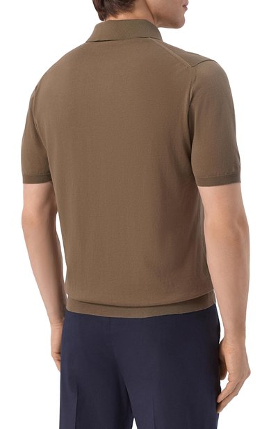 Хлопковое поло KITON, арт. UMKXX33_001, фото 4