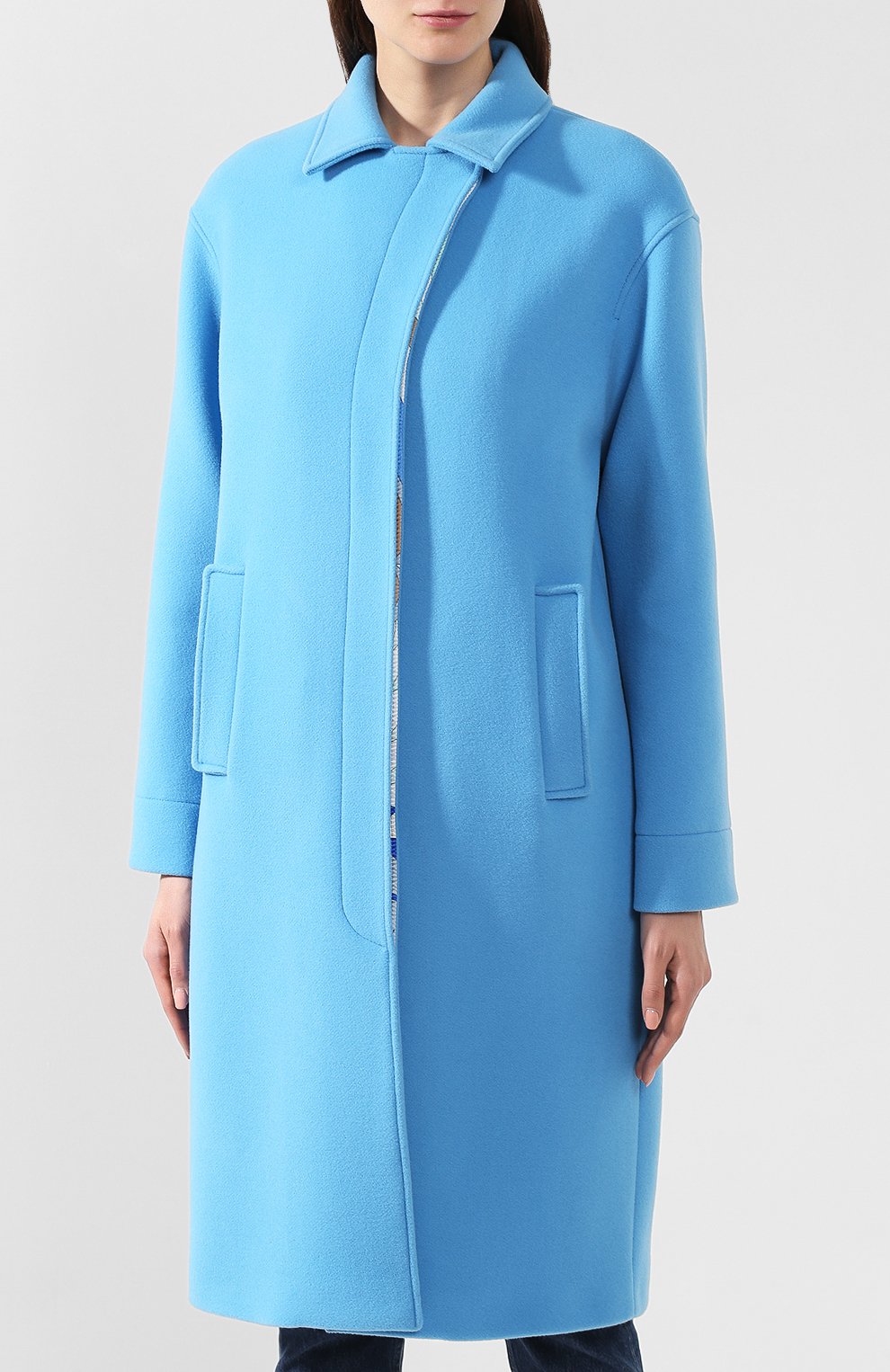 Пальто из смеси шерсти и кашемира EMILIO PUCCI, арт. 9ERA05/9E606, фото 3