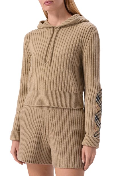 Шерстяное худи BURBERRY, арт. 8121145, фото 3