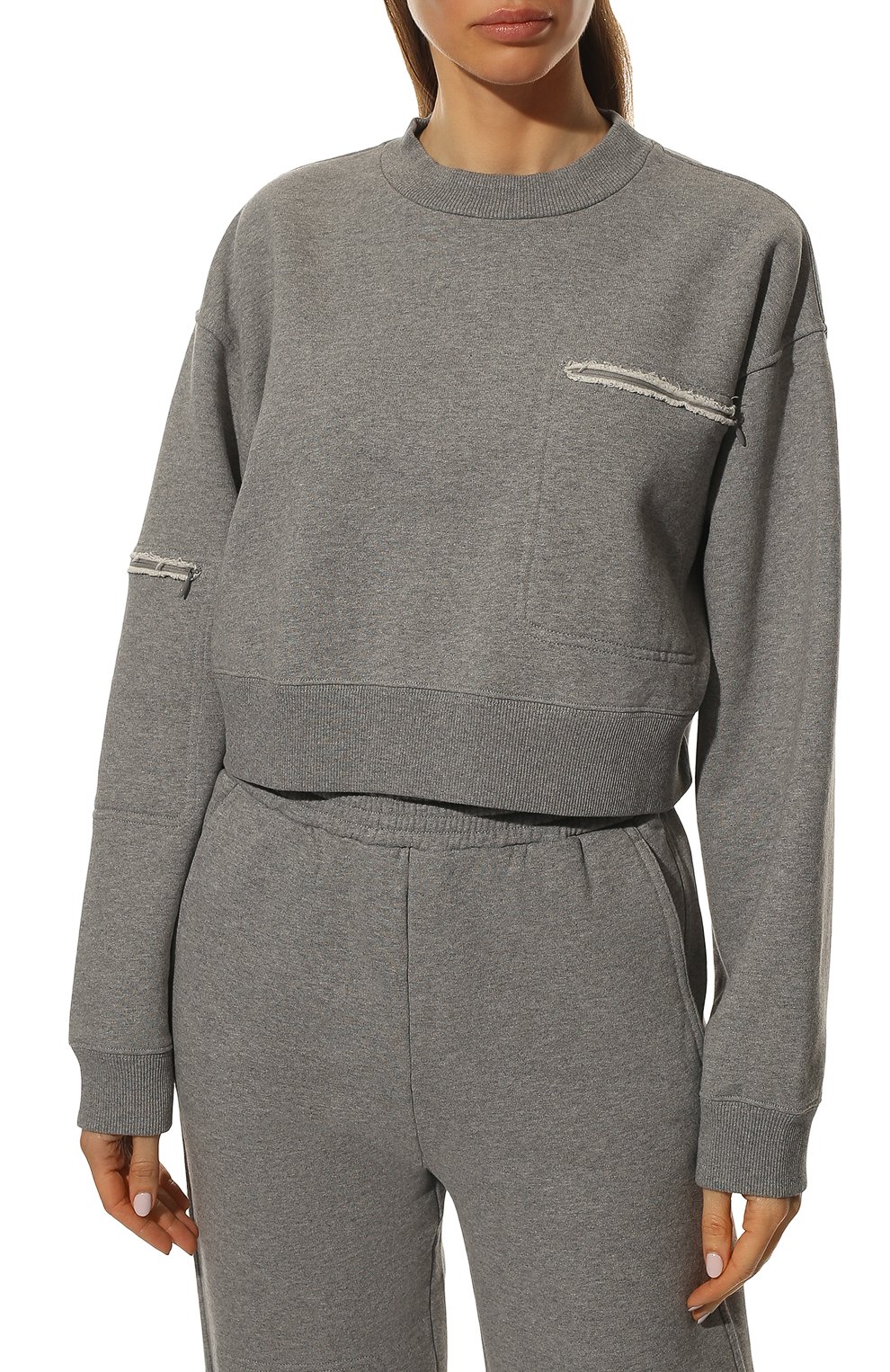 Хлопковый свитшот MM6, арт. S52GU0163/S25387, фото 3