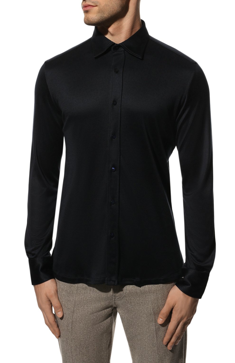 Шелковая рубашка STEFANO RICCI, арт. CJ006527/BG2400, фото 3