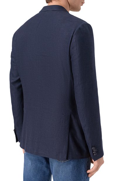Пиджак изо льна и шерсти CORNELIANI, арт. 27XG67/2716941, фото 5