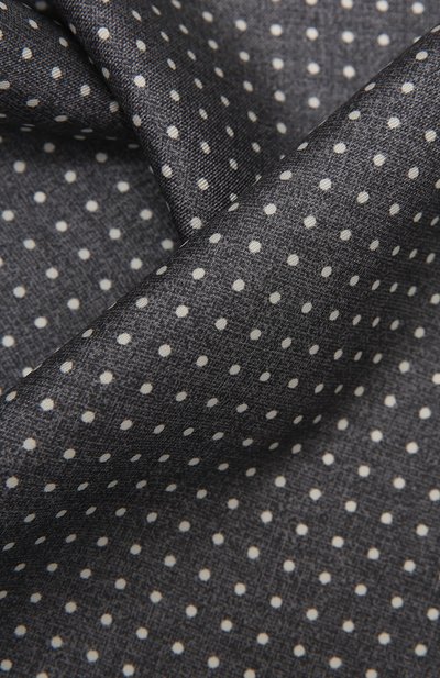 Шелковый платок KITON серого цвета по цене 17700 руб., арт. UP0CHCX07T03, фото 2 Шелковый платок KITON, арт. UP0CHCX07T03, фото 2