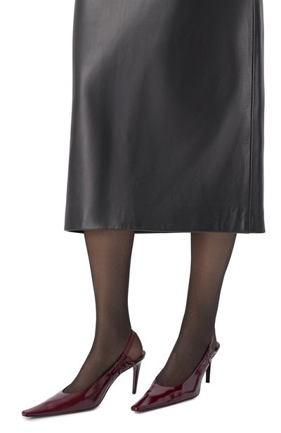 Кожаные туфли anne-marie 75 SAINT LAURENT, арт. 841183/AAEHI, фото 2