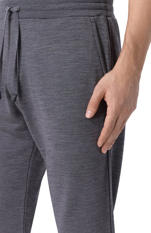 Шерстяные брюки Canali T0913/MJ02339 Серый  T0913/MJ02339 Фото 5