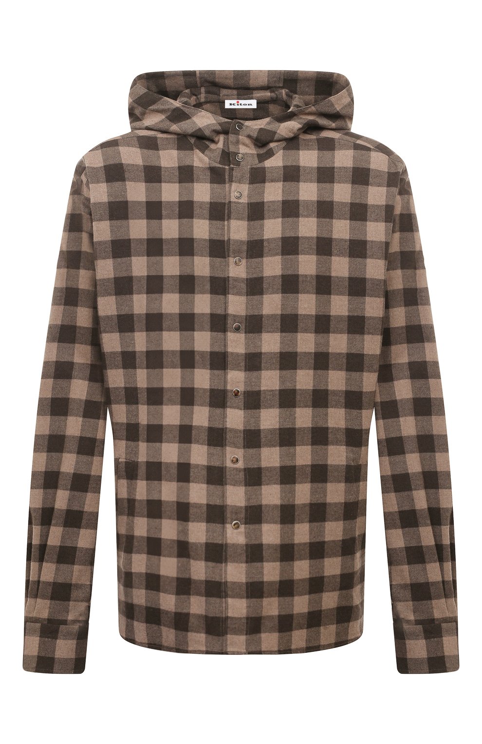 Хлопковая рубашка KITON, арт. UMCMARH0864507/46-50, фото 1