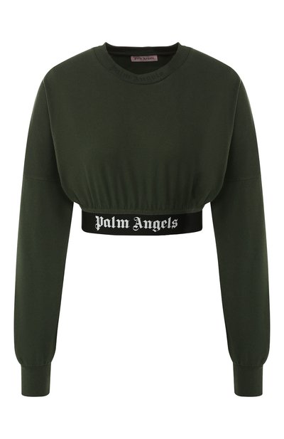 Хлопковый топ PALM ANGELS, арт. PWAB003E194130024010, фото 1