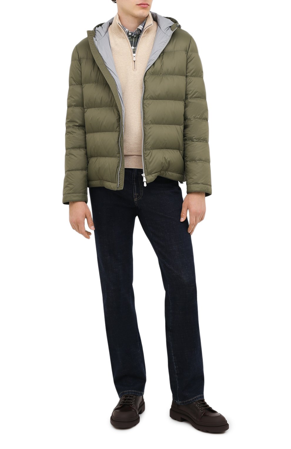 Кашемировый джемпер BRUNELLO CUCINELLI, арт. M2200124, фото 2