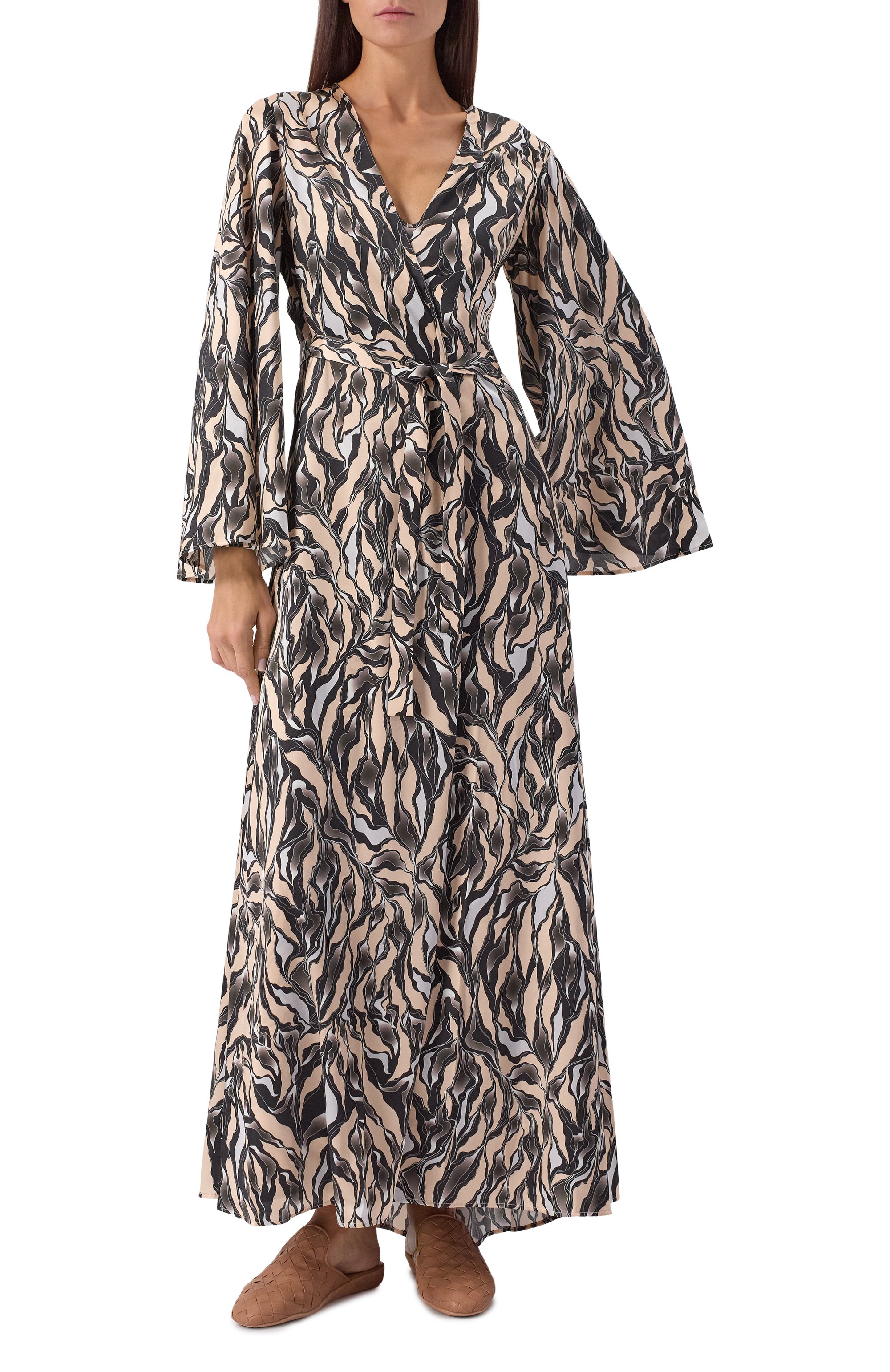 Шелковый халат C.ALLA, арт. CR0201 VE-ML, фото 2