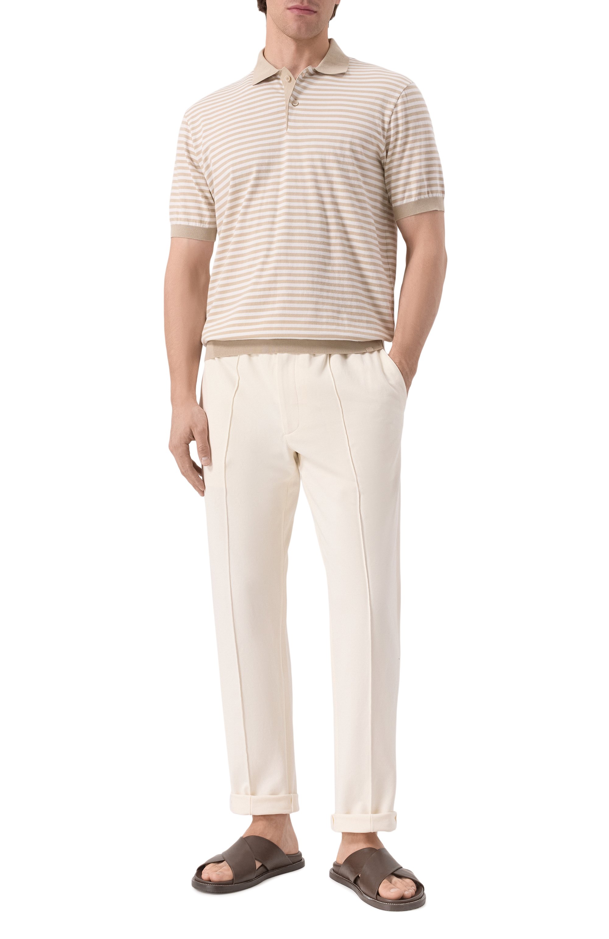 Хлопковое поло PAUL&SHARK, арт. 25411613, фото 2