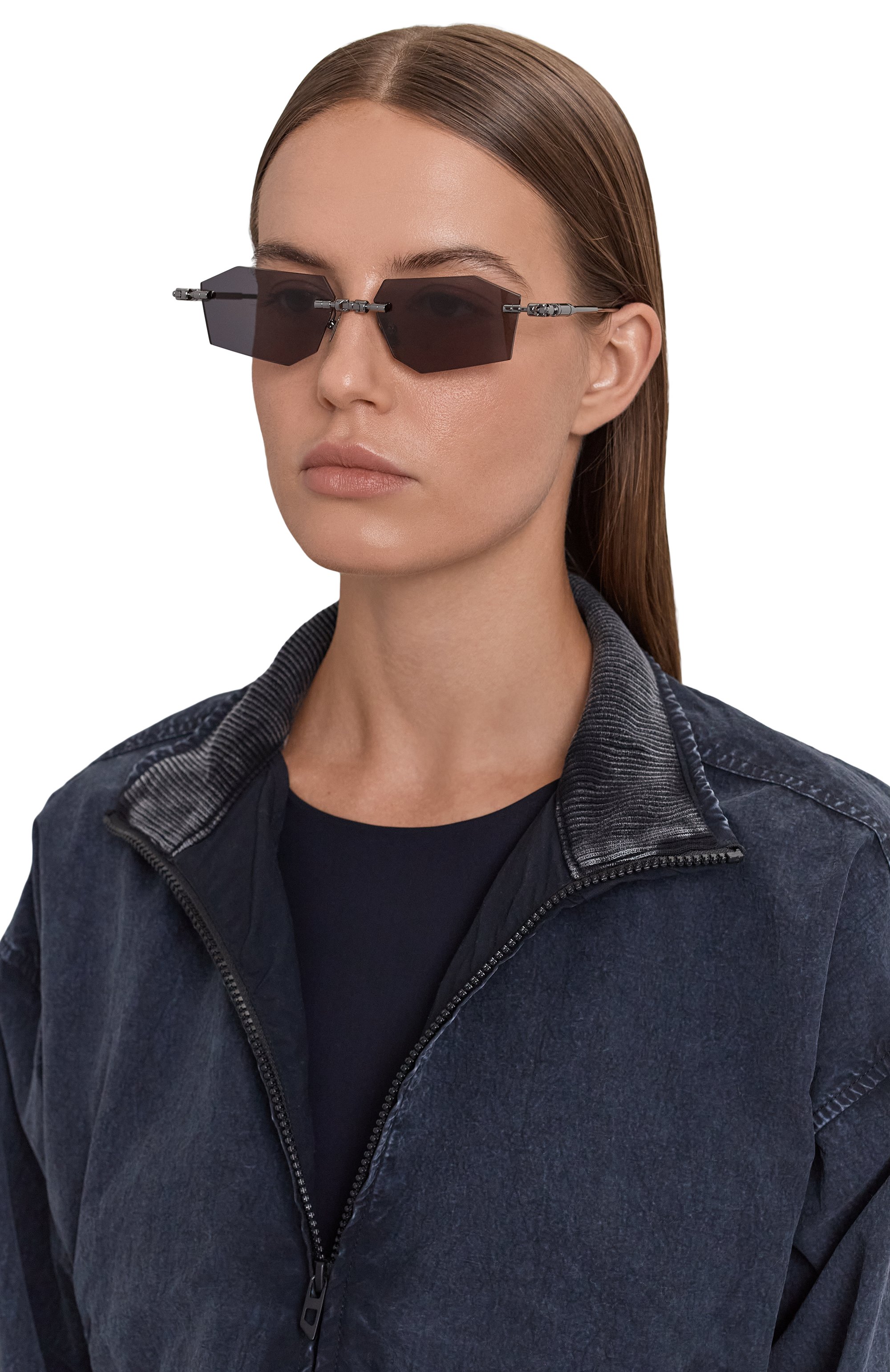 Солнцезащитные очки KUB0RAUM, арт. H63 GM GREY, фото 3