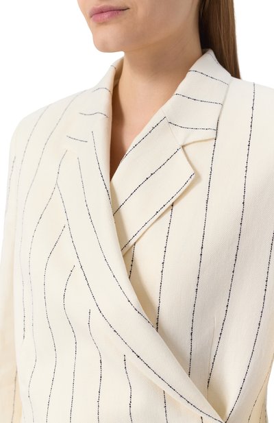 Жакет изо льна и вискозы BOSS, арт. 50537458, фото 5