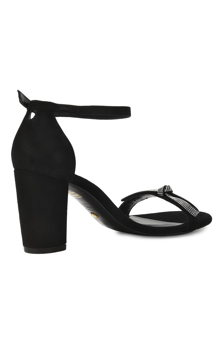 Кожаные босоножки nearlynude sw bow STUART WEITZMAN, арт. SD105, фото 3