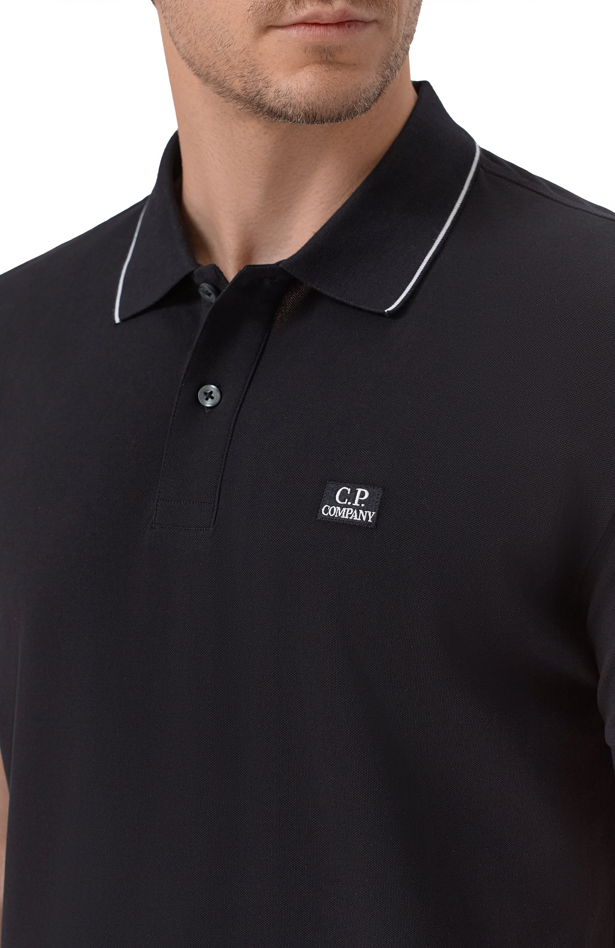 Хлопковое поло C.P. COMPANY, арт. RCCMPL722A/005263W, фото 5