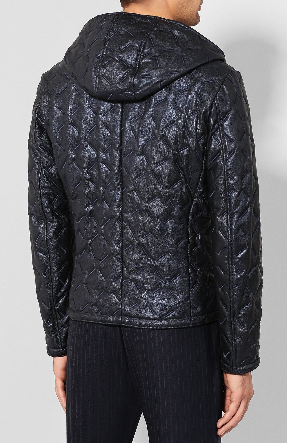 Двусторонняя кожаная куртка EMPORIO ARMANI, арт. 41R33P/41P39, фото 4