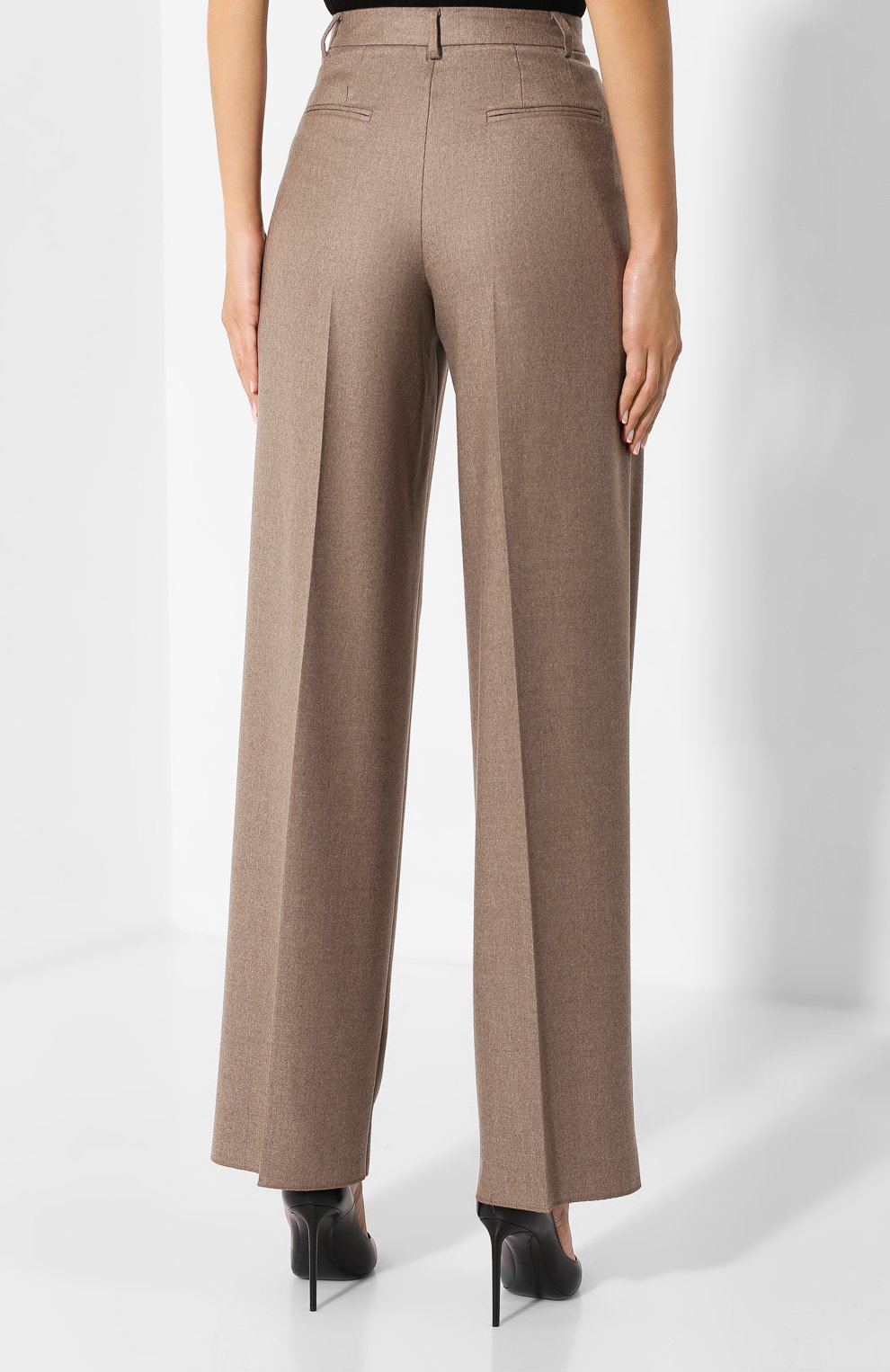 Кашемировые брюки GIORGIO ARMANI, арт. 9WHPP08T/T01B6, фото 4