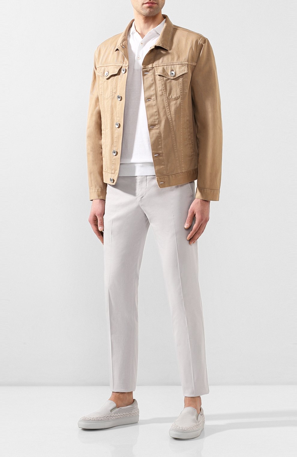 Замшевые слипоны GIORGIO ARMANI, арт. X2J125/XL902, фото 2