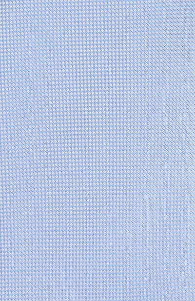 Шелковый галстук с узором ZEGNA голубого цвета по цене 17950 руб., арт. Z9D001XW, фото 3 Шелковый галстук с узором ZEGNA, арт. Z9D001XW, фото 3