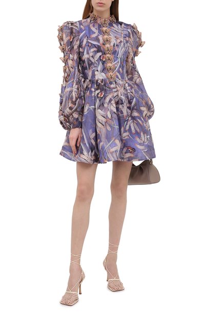 Платье из льна и шелка ZIMMERMANN, арт. 1068DB0T, фото 2