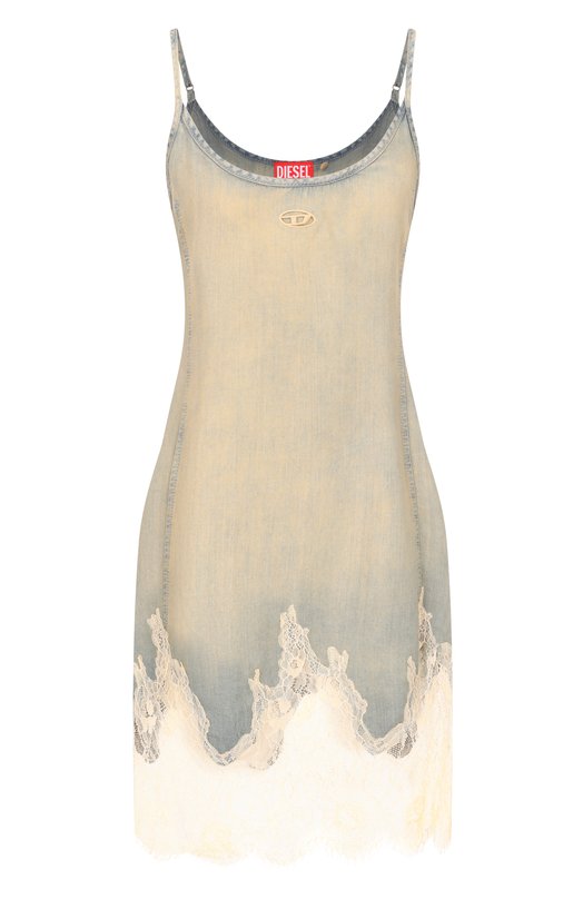 Джинсовое платье De-Odry Diesel A21740/0CEDE Кремовый A21740/0CEDE