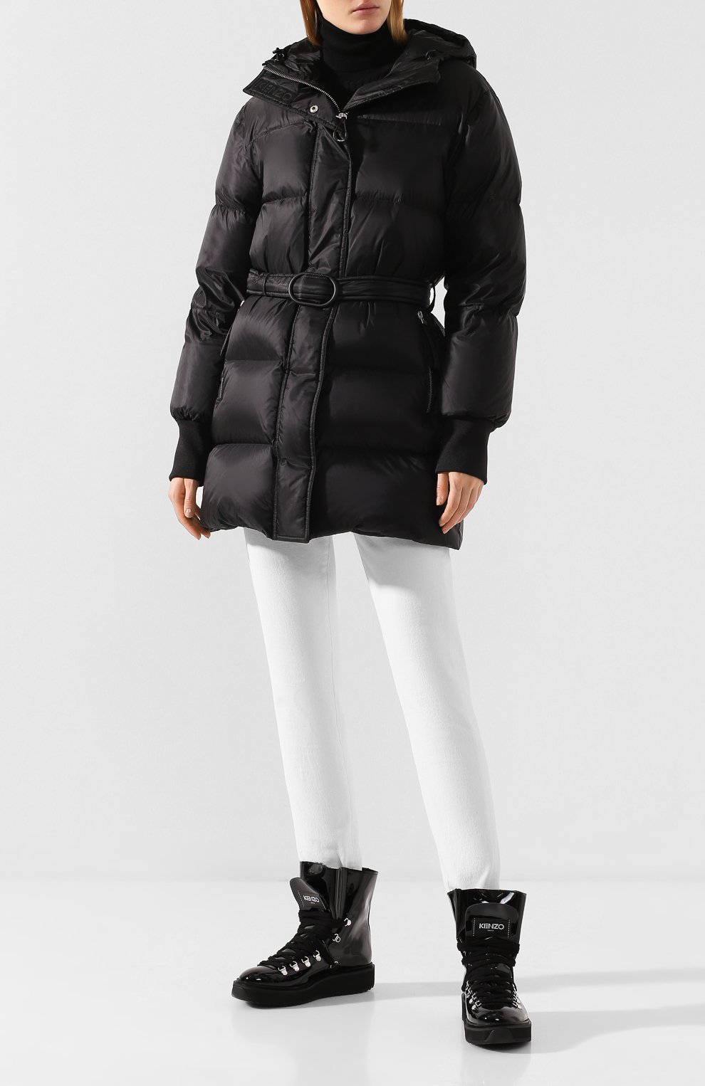 Кожаные ботинки alaska KENZO, арт. F862BT301L64, фото 2