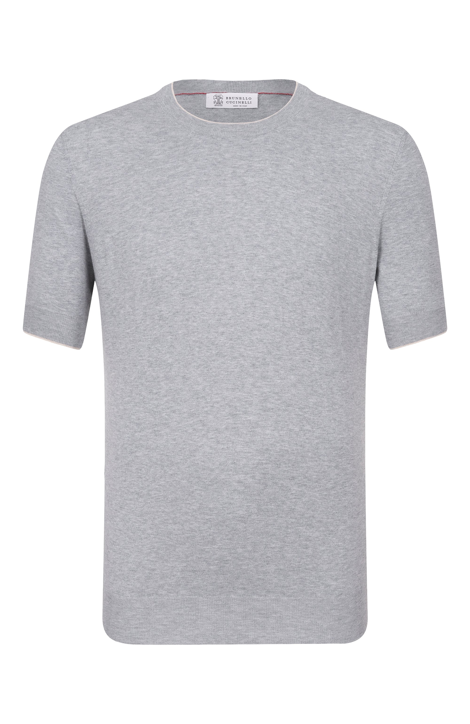 Хлопковый джемпер BRUNELLO CUCINELLI, арт. M29805200, фото 1