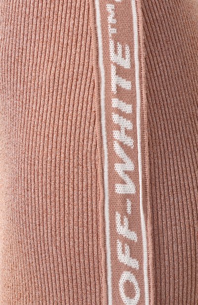 Платье OFF-WHITE бежевого цвета по цене 67950 руб., арт. 0WHI016E19E78077B500, фото 5 Платье OFF-WHITE, арт. 0WHI016E19E78077B500, фото 5