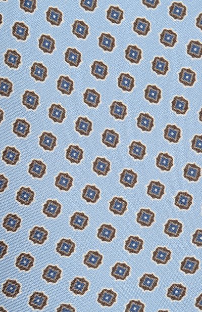 Шелковый галстук CORNELIANI голубого цвета по цене 14900 руб., арт. 87U390-1120335/00, фото 3 Шелковый галстук CORNELIANI, арт. 87U390-1120335/00, фото 3