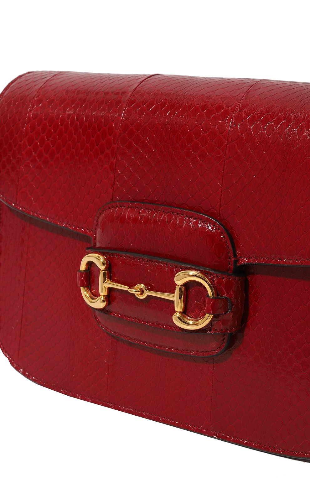 Сумка 1955 horsebit small из кожи змеи GUCCI, арт. 602204 LYQ0G, фото 3