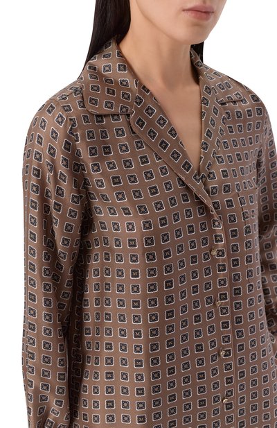 Шелковая рубашка MAX MARA, арт. MXMDISC0, фото 5