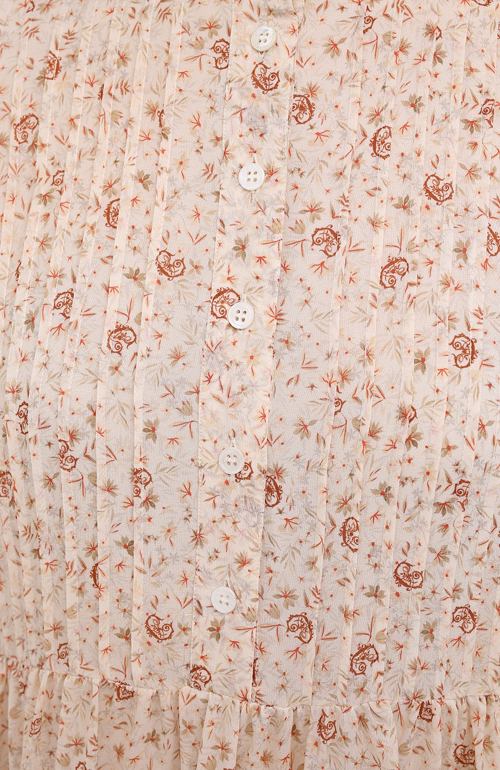 Шелковое платье CHLOÉ, арт. CHC21SR019330, фото 5
