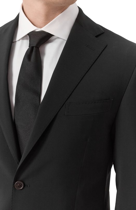 Шерстяной костюм Corneliani 256008-2518563_SET Чёрный  256008-2518563_SET Фото 8