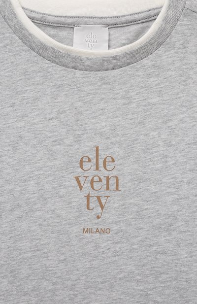 Хлопковая футболка ELEVENTY, арт. ET8P41 Z1682/6-10, фото 3