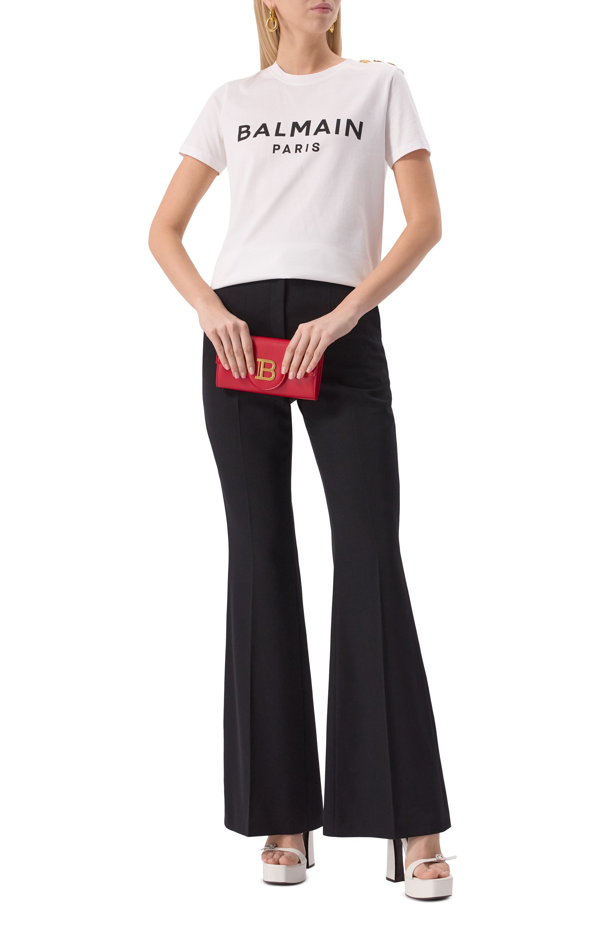 Сумка b-buzz BALMAIN, арт. DN10N197/LAVE, фото 7