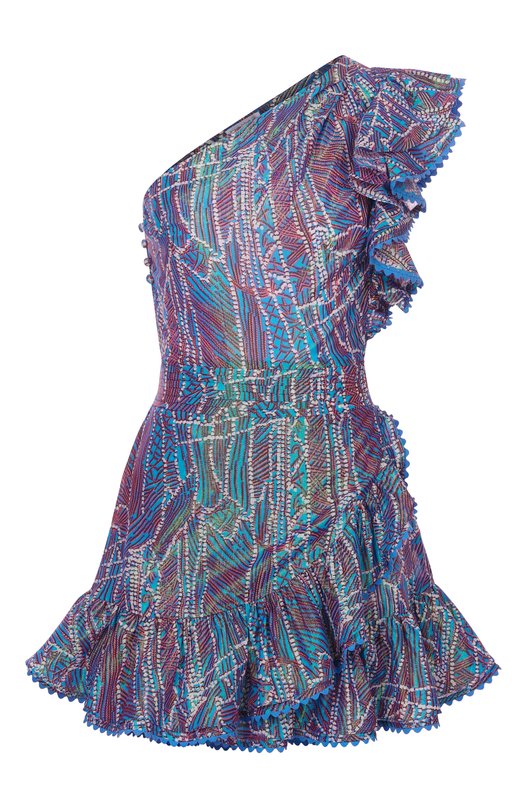 Хлопковое платье Poupette St Barth WNER26NCXAKB Разноцветный WNER26NCXAKB