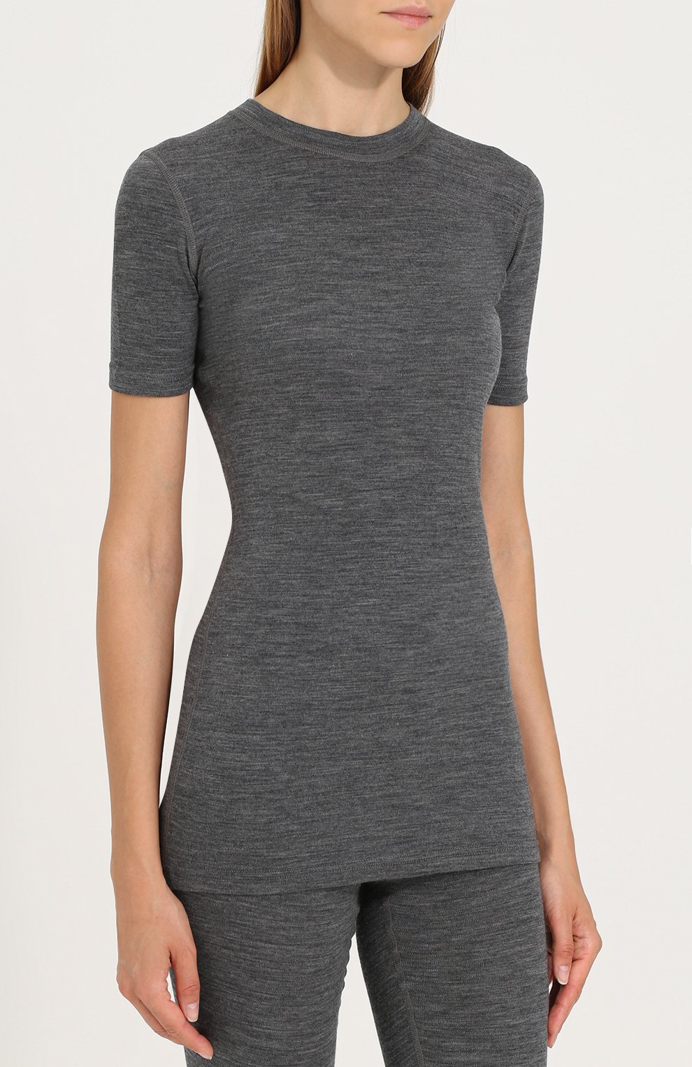 Удлиненная облегающая футболка NORVEG, арт. 14SW3RSRU, фото 3